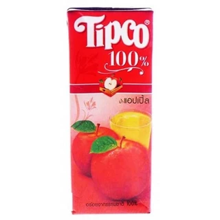 [เเพ็ก3] TIPCO น้ำแอปเปิ้ล Apple juice 100% ขนาด 200 มล.