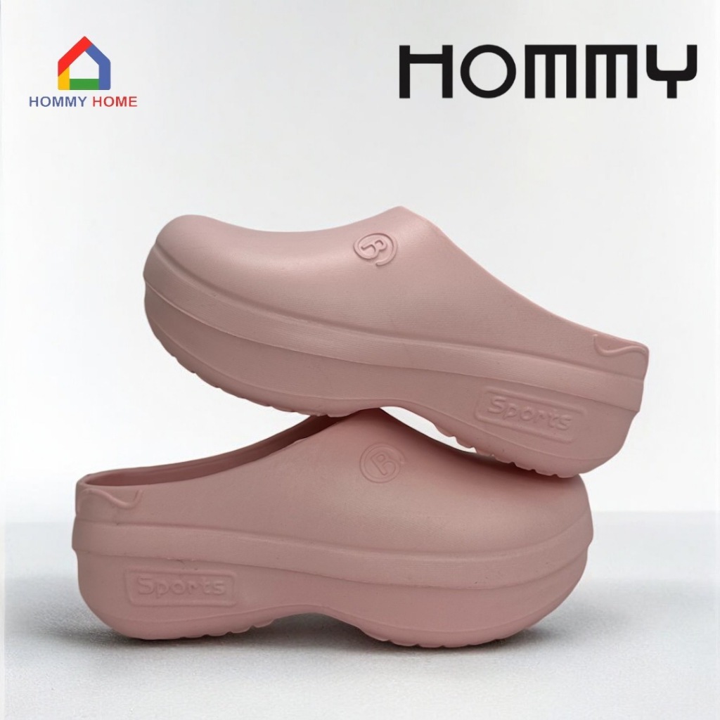 【ลด 1 ไซส์ก่อนสั่งซื้อ】GCS. รองเท้าแตะ รองเท้าหัวโต รองเท้าผู้หญิง กันลื่น พื้นหนา 6 CM. SH2