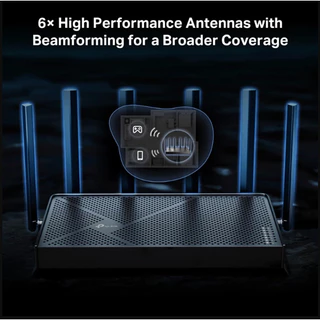 TP-Link Archer BE400 BE6500 Dual-Band WiFi7 RouterรองรับEasyMesh ของแท้รับประกัน LifeTime synnex
