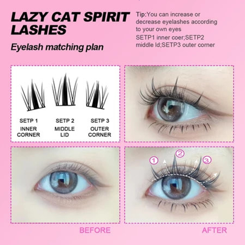 Diy ส่วนขนตาปลอม 0.07mm C Curl ขนตาปลอม ขนตาบาร์บี้ขนตาDIYขนตาหนาสัมผัสนุ่ม ขนตาธรรมชาติ คุณภาพสูง - รูปที่ 5