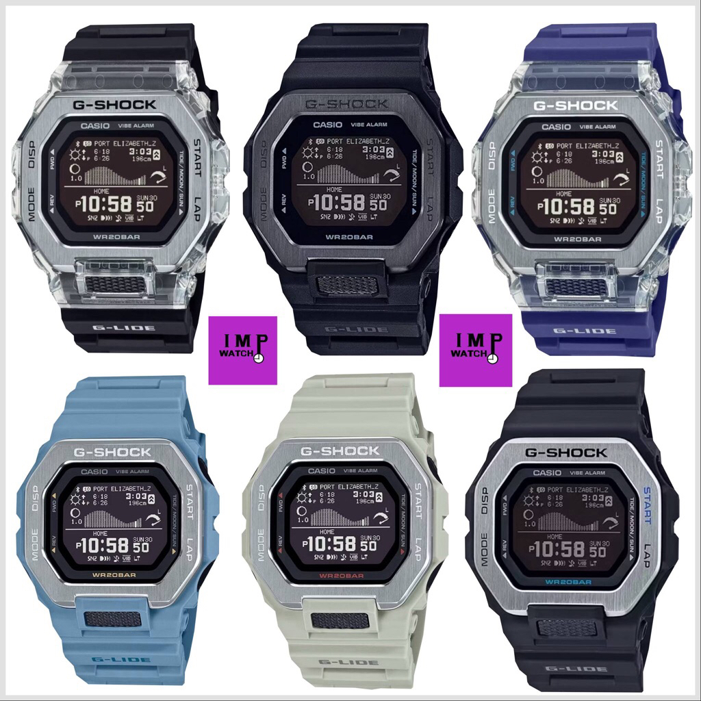 นาฬิกา CASIO G-SHOCK รุ่น GBX-100 ของแท้ประกันศูนย์ CMG 1 ปี เชื่อมต่อแบบไร้สายโดยใช้ Bluetooth(R)