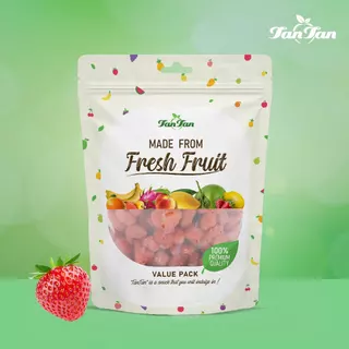 สตรอเบอร์รี่อบแห้ง สูตรน้ำตาลน้อย Dried Strawberry Low Sugar