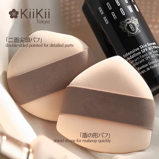 KiiKii พัฟแต่งหน้า พัฟคุชชั่น แบบเปียก และแห้ง ไม่กินรองพื้น นุ่มนิ่มพิเศษ