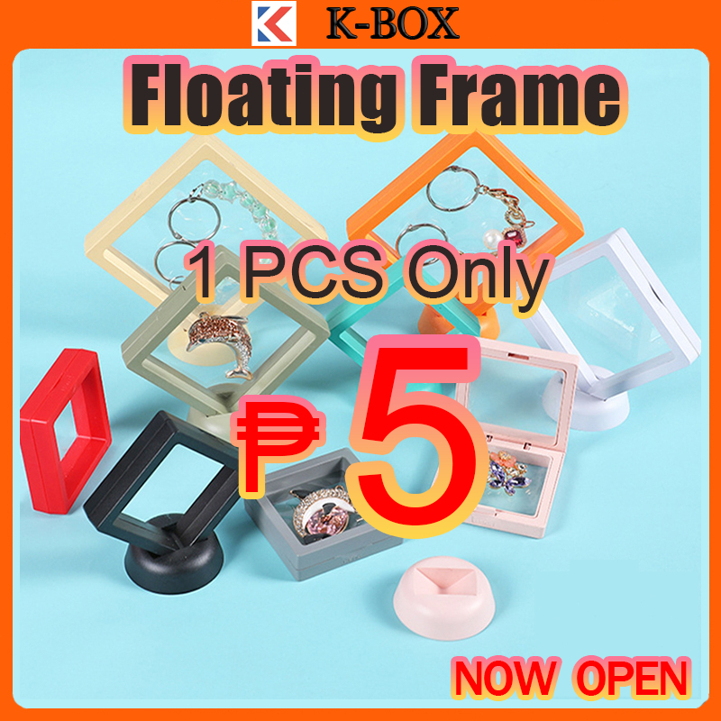 กล่องจัดเก็บเครื่องประดับระบบลอยตัว 3D ฟิล์ม PE ต้านอนุมูลอิสระ กันรอยขีดข่วน รับประกัน 5 ปี ✨  #กล่องโชว์เพชรพรีเมียม