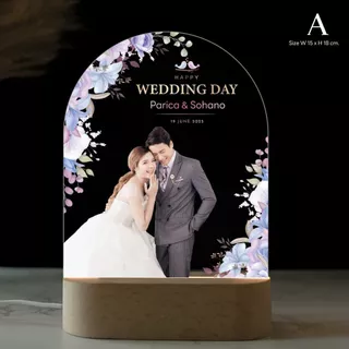 จัดทำ 1-2 วัน Happylife Valentine Collection โคมไฟอะคริลิคสั่งทำ สกรีนUV ของขวัญวันเกิด ของขวัญให้แฟน วันวาเลนไทน์ ตามเท