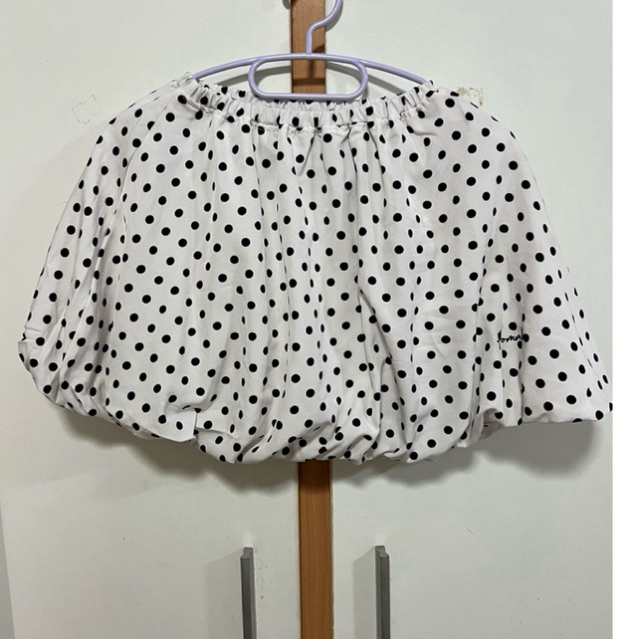 กระโปรงบอลลูน polka dot aomkoshop