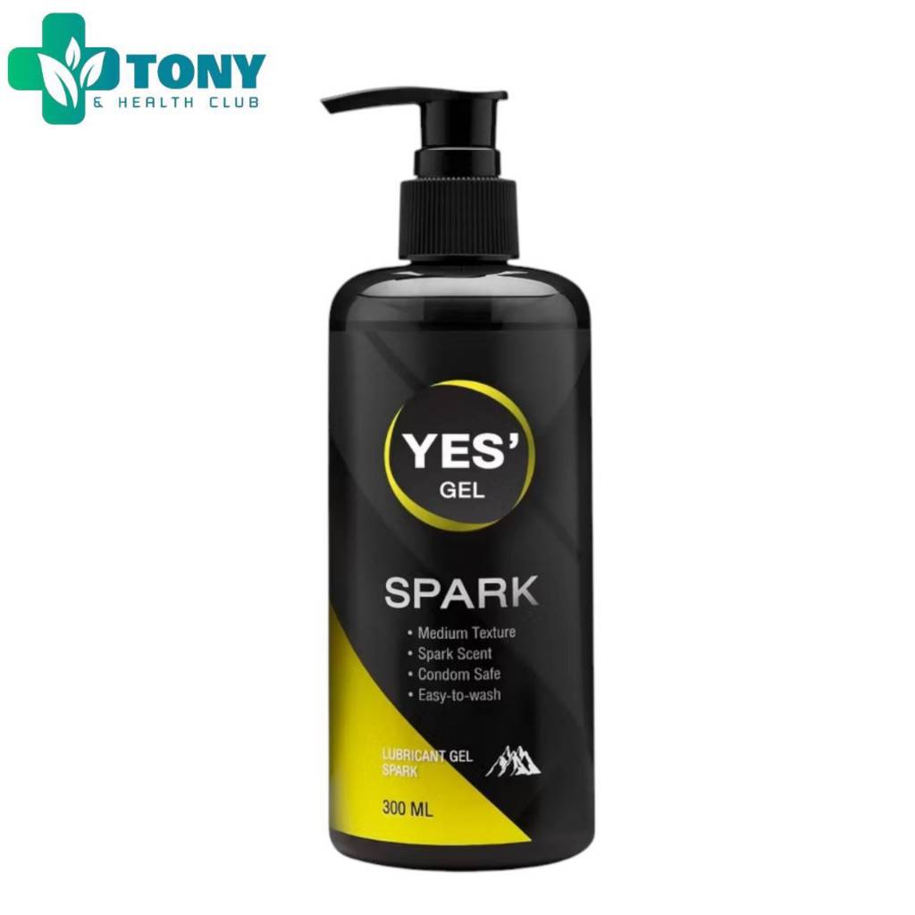 วาย อี เอส เยส เจลหล่อลื่น กลิ่น Spark 300มล. Yes Gel Spark Lubricant Gel 300 ml