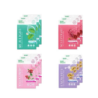 [6ซอง] Baby Mask เบบี้ ไบร์ท รีจูไลท์ มาส์ก ไฮโดรเจล 20g.** ยกกล่อง**