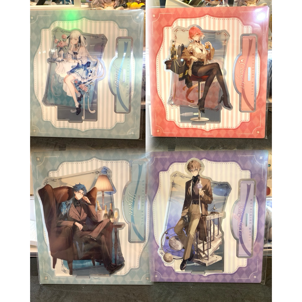 [พร้อมส่ง] official  แท้ Jinhsi/Changli/Jiyan/Xiangliyao Wuthering waves WuWa Kuro game