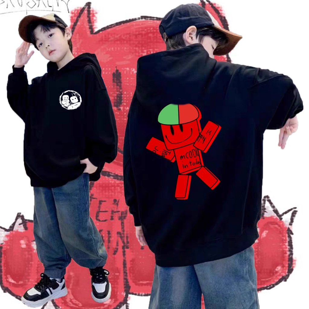 ทีม c00lkidd เข้าร่วมวันนี้ Roblox Kids Hoodie 120-150\#06