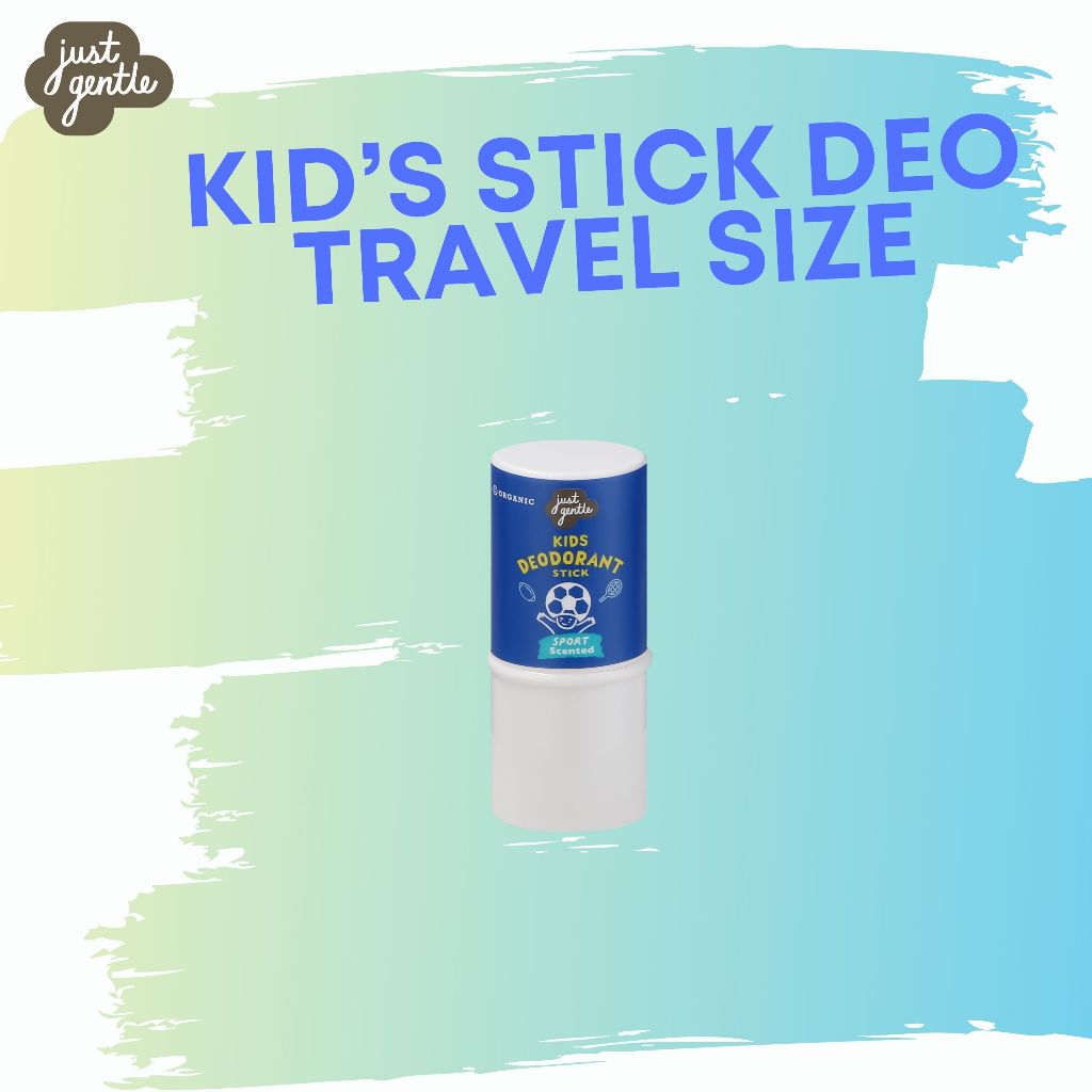 Just Gentle คิดส์ ดีโอโดแรนท์สติ๊ก (ขนาดพกพา) สติ๊กระงับกลิ่นกายสำหรับเด็ก (Travel Size) Kids Deodorants Stick (7.5 g) - รูปที่ 2