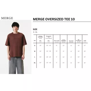 Merge Official - Merge Oversized Tee 10 (พร้อมส่ง)
