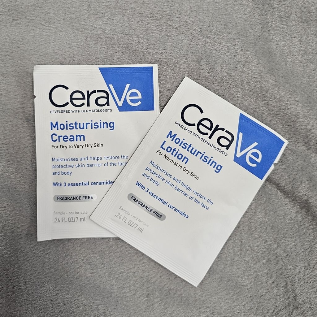 Cerave moisturizing 7 ml ขนาดทดลอง