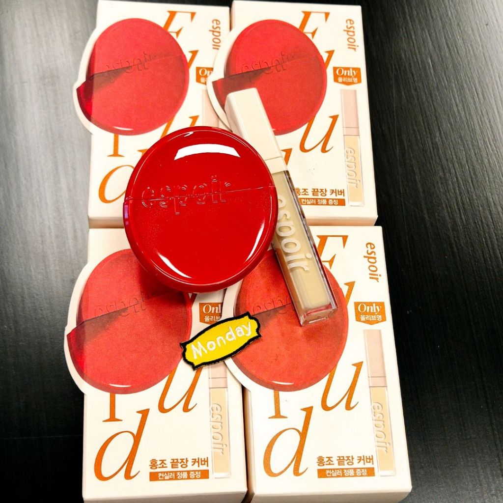 #พร้อมส่ง# Espoir Be Velvet Fluid Foundation (Special Set with Concealer)