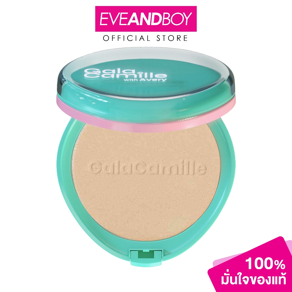 GALA CAMILLE - Rolly Pop Soft Matte Foundation Powder SPF 35 PA+++ (10g) กาล่า กามิลเล่ ซอฟท์แมตต์ ฟาวน์เดชั่น พาวเดอร์