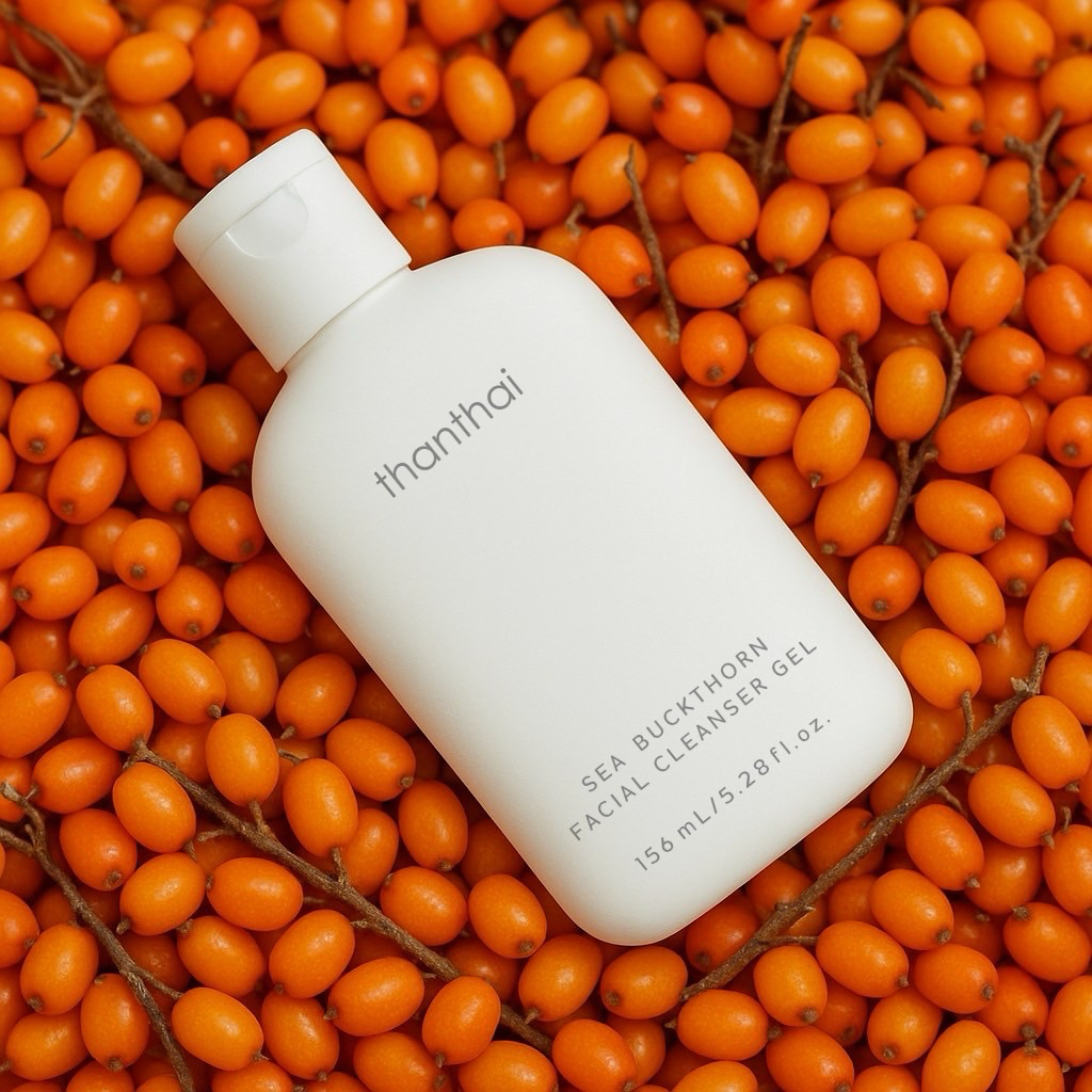 ผลิตภัณฑ์ทำความสะอาดผิว Sea Buckthorn facial cleanser gel (thanthai)