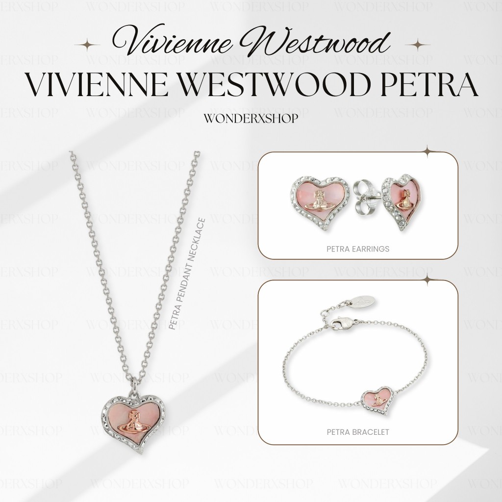 New💓vivienne westwood Petra💎 ของแท้💯 ผ่อน0%10เดดือน