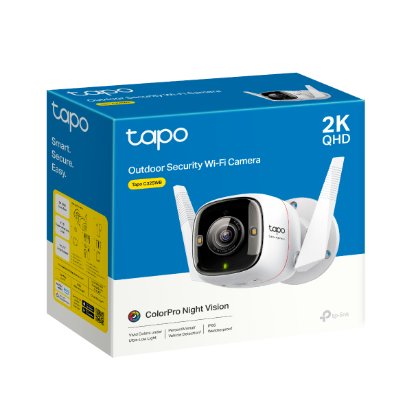 TP-LINK Tapo C325WB Outdoor Security Wi-Fi Camera