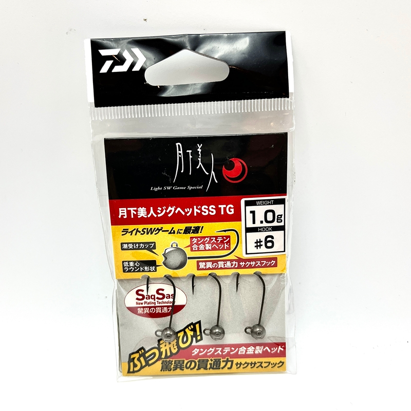 หัวจิ๊ก Daiwa Gekkabijin Head SS TG ราคา ถูกที่สุด ดีลบีเคเค แกลเลอรีภาพที่ 7