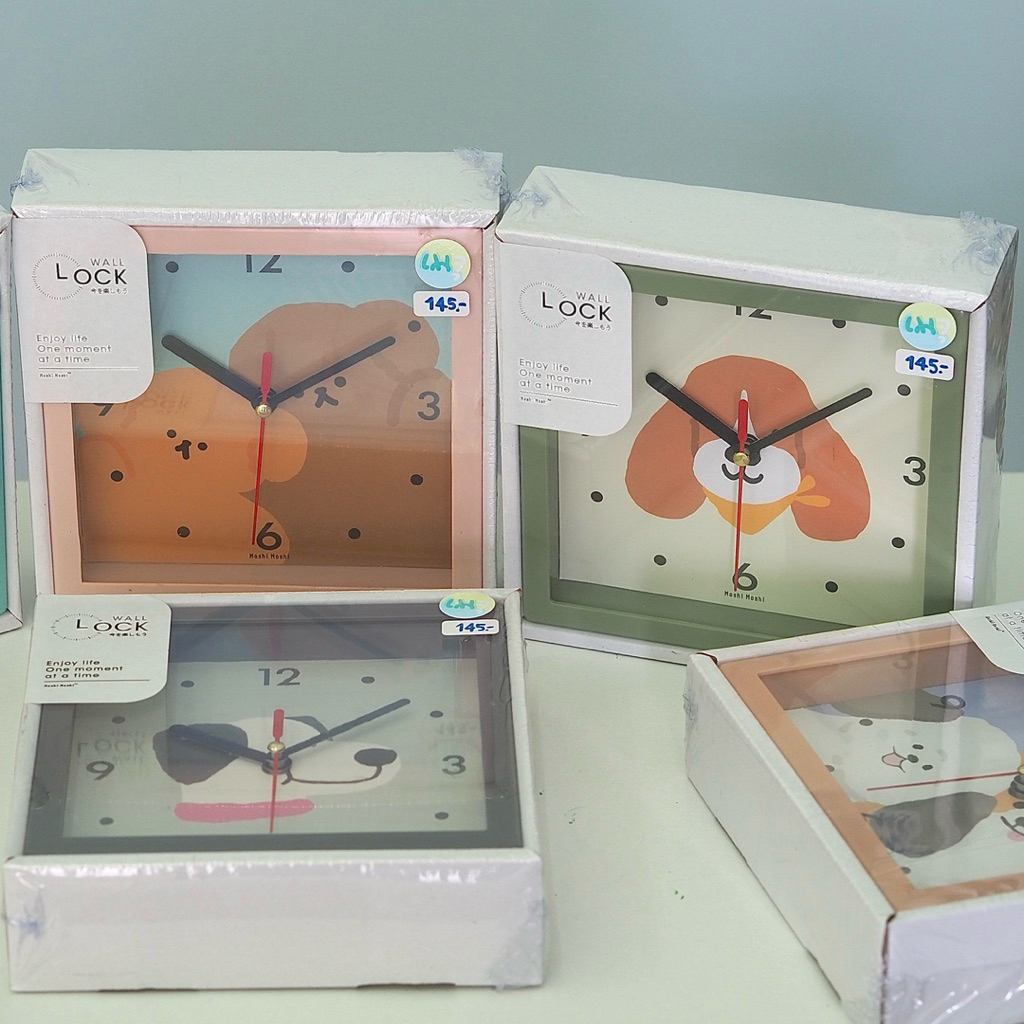 Moshi Moshi นาฬิกาสี่เหลี่ยมจตุรัส