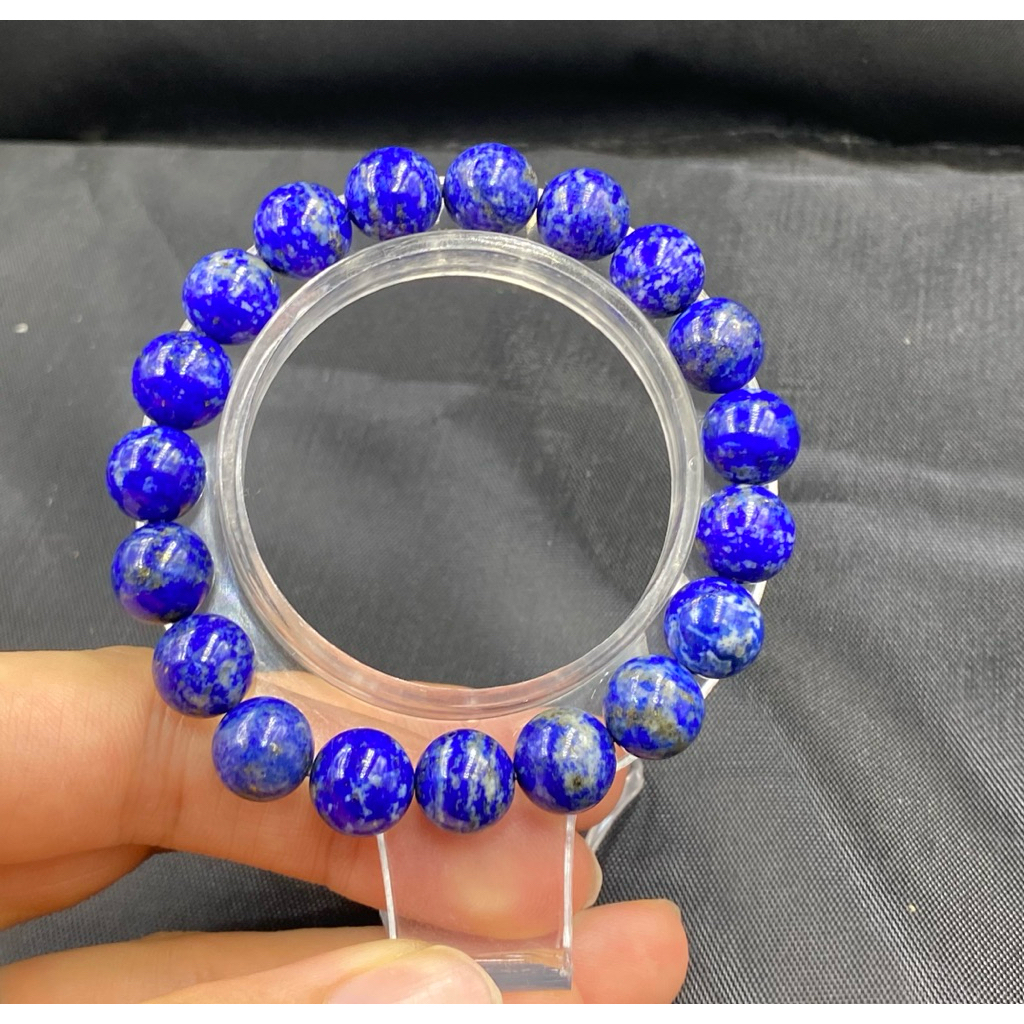 beautiful top quality lapis lazuli bead bracelet 12 mm