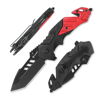 มีดพับGanzo G629 ของแท้100% เหล็กสแตนเลส 8CR14 ความแข็ง 57 H…