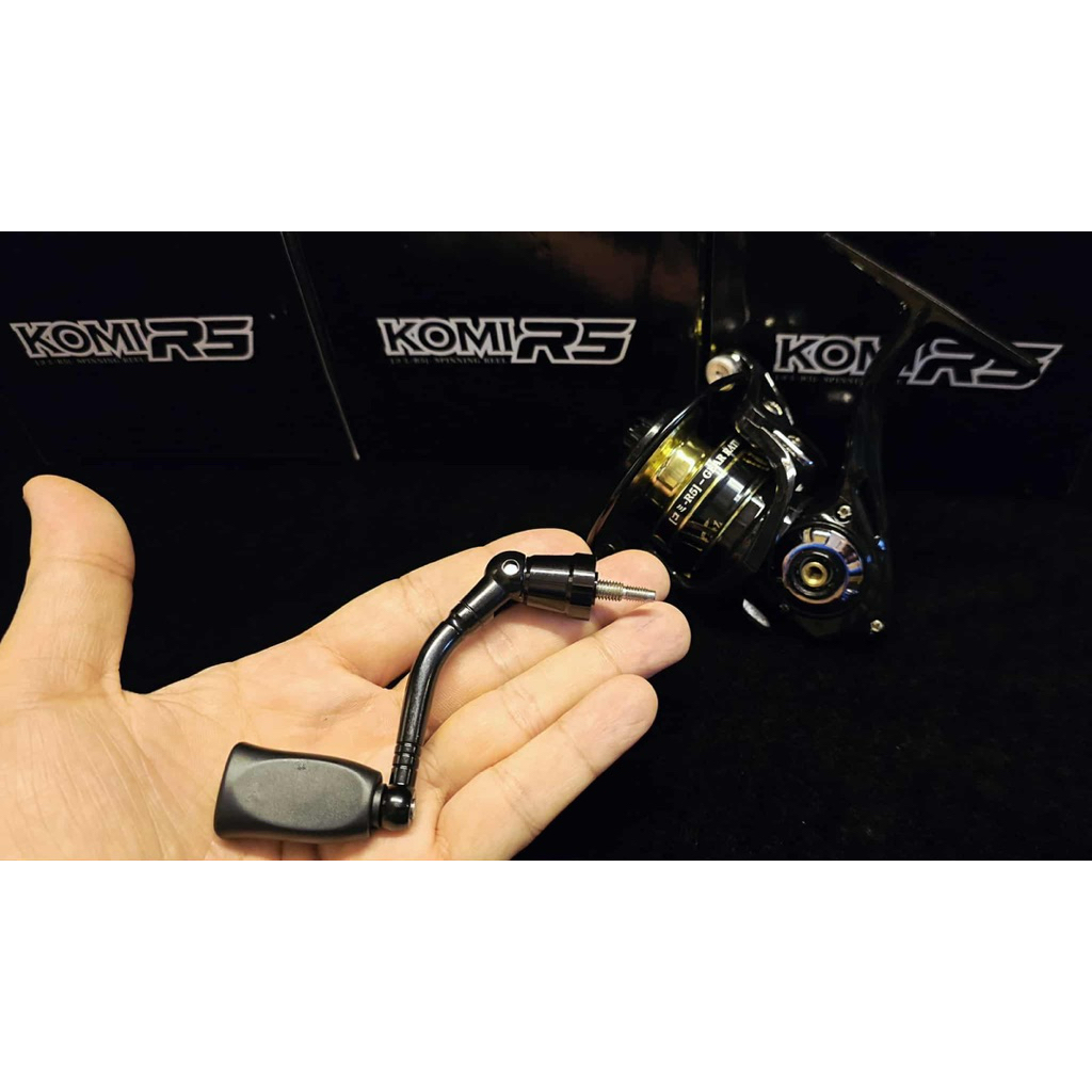 Komi R5 รอกจิ๋ว สปิ๋ว ตกกุ้ง แขนหมุนเกลียว - รูปที่ 7