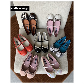 O.Oui I Milooey Philine Ballet Mary Jane(ระบุไซส์ในช่องหมายเ…