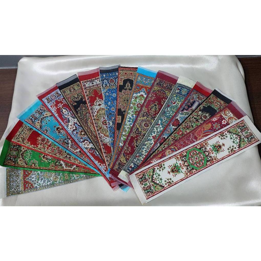 ที่คั่นหนังสือพรมผ้าทอตุรกี Bookmark Miniature Woven Carpet