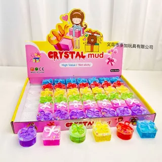 🔥ส่งในไทย🔥 สลามยกกล่อง มีหลายแบบ*Slime สไลม์ เนื้อนุ่ม เม็ดโฟม กากเพชร ของเล่นคลายเครียด ของเล่นเด็ก