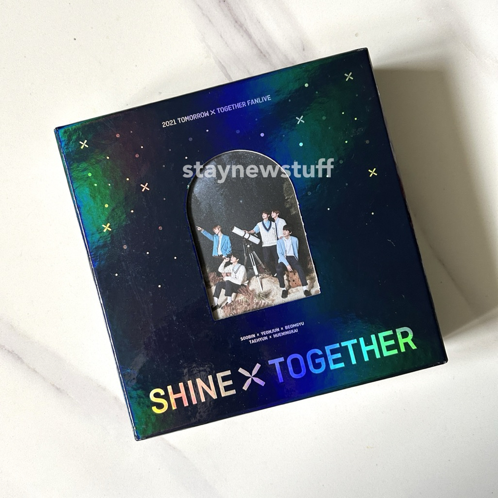 [พร้อมส่ง💙] DVD TXT Shine Together ของครบ แกะแล้ว