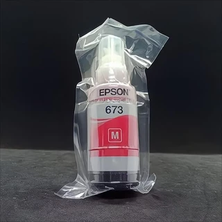 🔥หมึกแท้ EPSON 673🔥 ชุด 6 สี ของแท้ 100%** ไม่บรรจุกล่อง**L800/L805/L810/L850/L1800