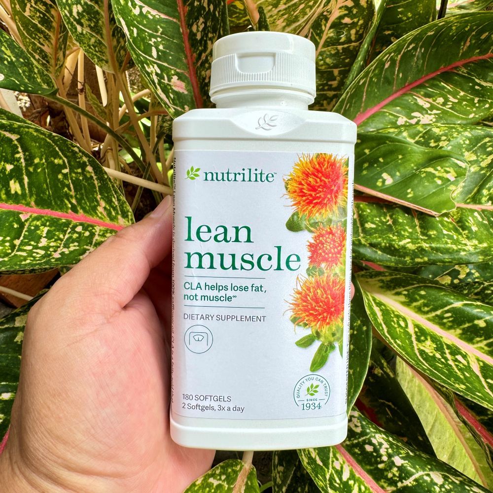 Nutrilite CLA 500 Lean Muscle นิวทริไลท์เครื่องหมายการค้า ซีแอลเอ 500 จากน้ำมันดอกคำฝอย - บรรจุ 180 แคปซูล
