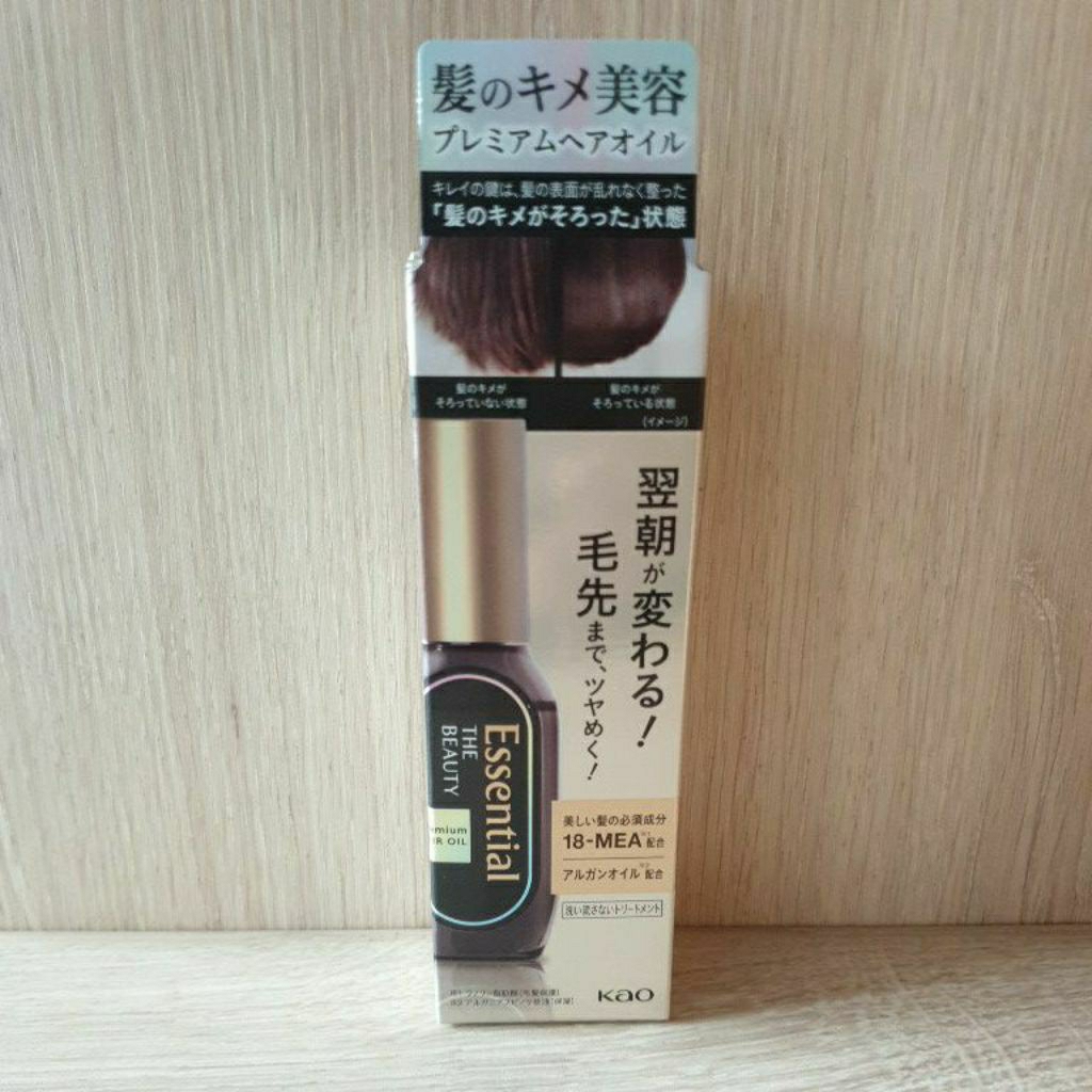 Oil เซรั่มบำรุงผม จสกญี่ปุ่นKao Essential premium hair oil 60ml