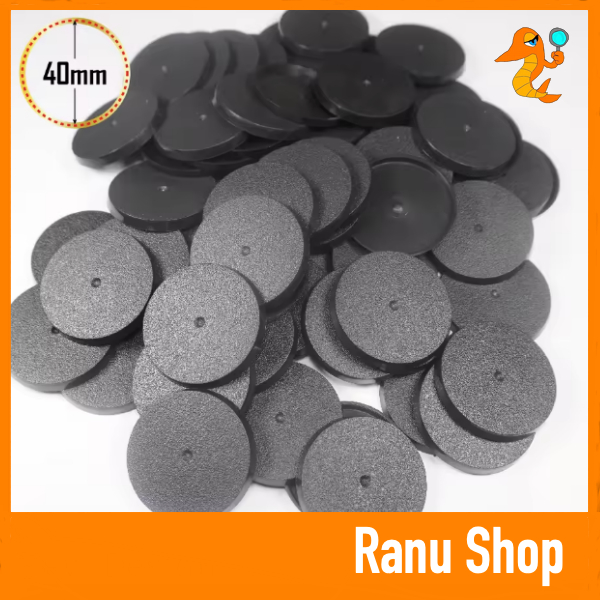 Base 40mm ฐานกลม 40 มม. สําหรับโมเดลจิ๋วและเกมกระดาน