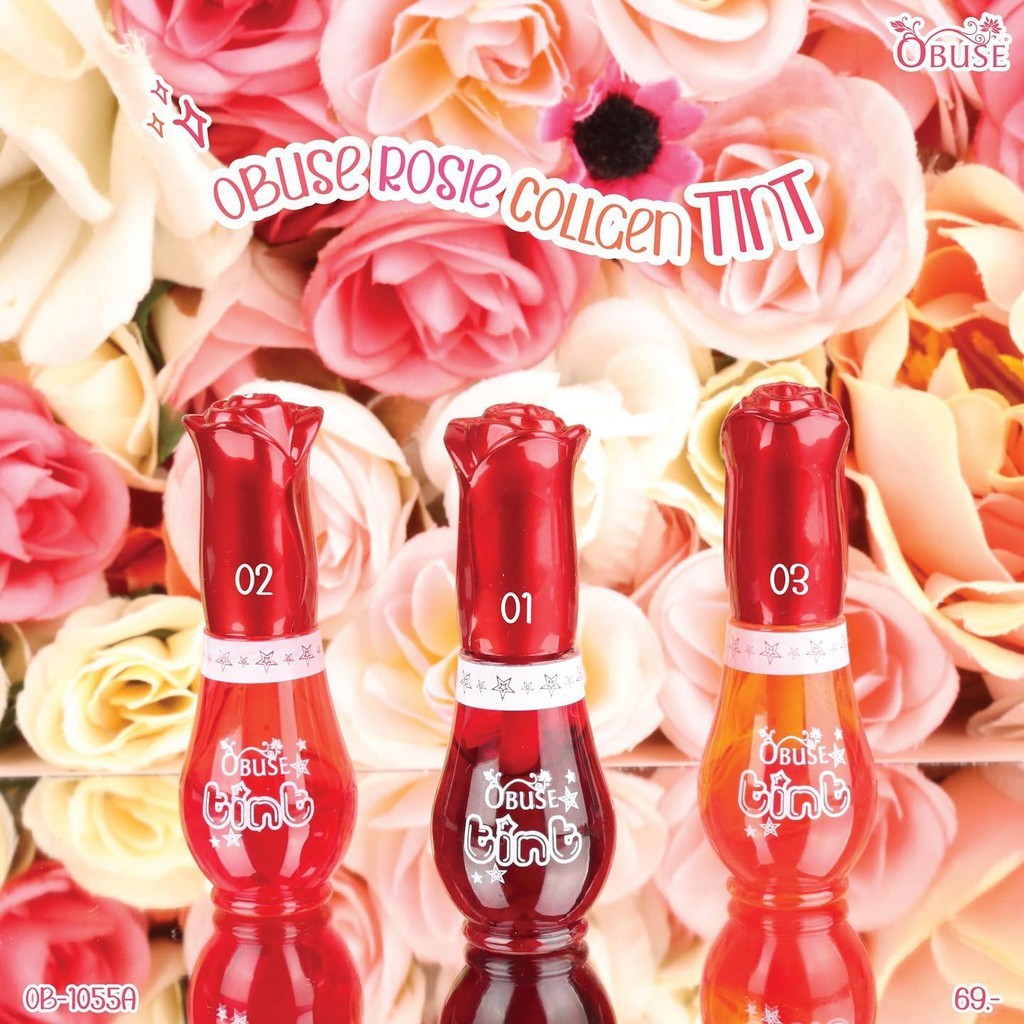 OBUSE TINT ROSIE TINT OB 1055A Tint ทินท์ กันน้ำ ติดทน