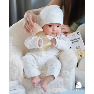 Iflin Baby - หมวกไร้ตะเข็บ - Seamless Baby Hat - หมวกทรง3Dเข้ากับทรงศีรษะ ผ้า 2 ชั้น เพิ่มความอบอุ่น