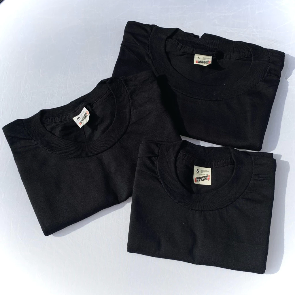 Screen Stars T-shirt - All Color IN STOCK • SIZE S, M, L
