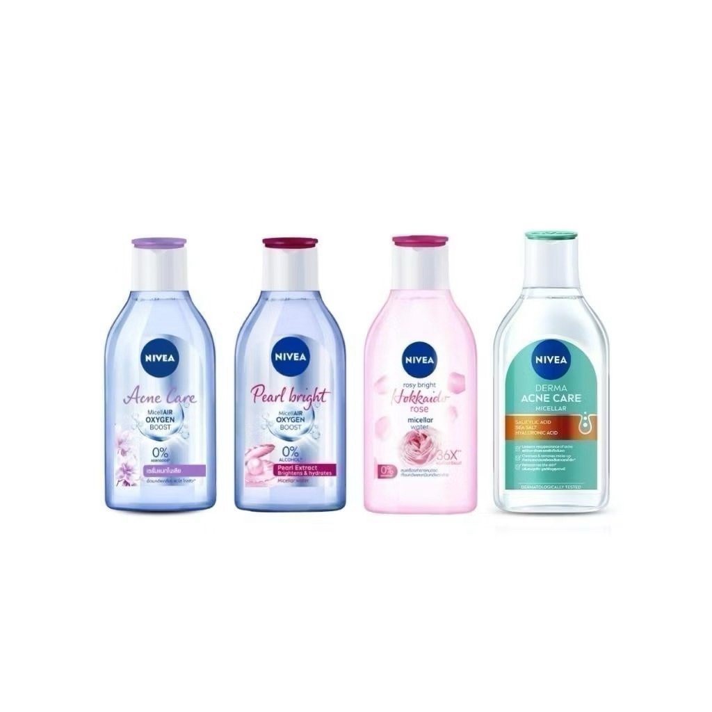 Nivea นีเวีย ไมเซล่าผสานเซรั่ม คลีนซิ่ง เช็ดเครื่องสำอาง