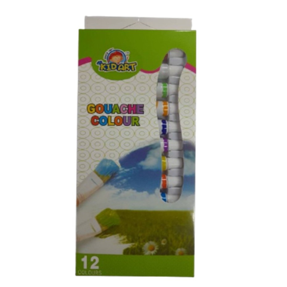 คิดอาร์ต ชุดสีน้ำ 9 ML. 12 สี / แพ็ค