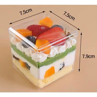 (ขายส่ง) กล่องพลาสติกใส 100 ใบ/แบบ