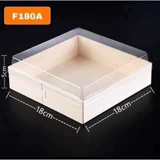 (ราคาส่ง) แพ็ค 100 ใบ กล่องไม้ ใส่ซูชิ ข้าวปั้น ปลาดิบ ขนม เบเกอรี่