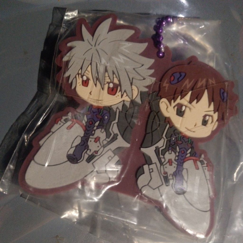 JAPAN Authentic Evangelion bracelet Silver stainless necklace Anime Manga Cartoon Accessories สร้อยข