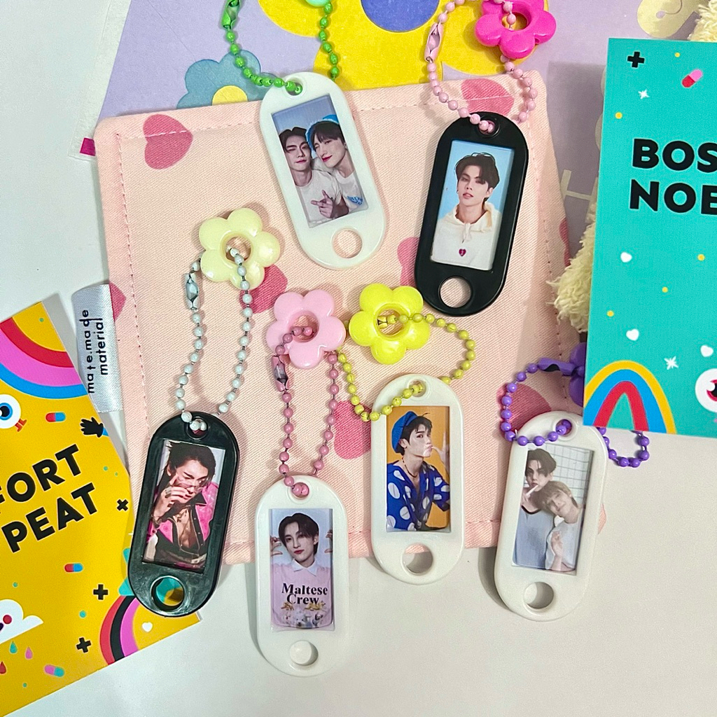 บอสโนอึล ฟอร์ดพีท - พวงกุญแจเนมแท็ก BossNoeul FortPeat พวงกุญแจป้ายชื่อ