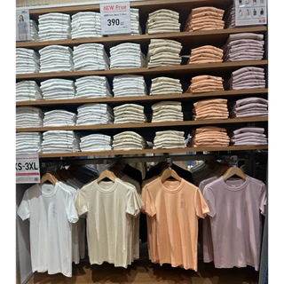 🔥SALE ตาแตก 🔥เสื้อยืด uniqlo women ของใหม่ ป้ายห้อย แท้💯% (ผู้หญิง)🔥 ไม่มีค่าหิ้ว