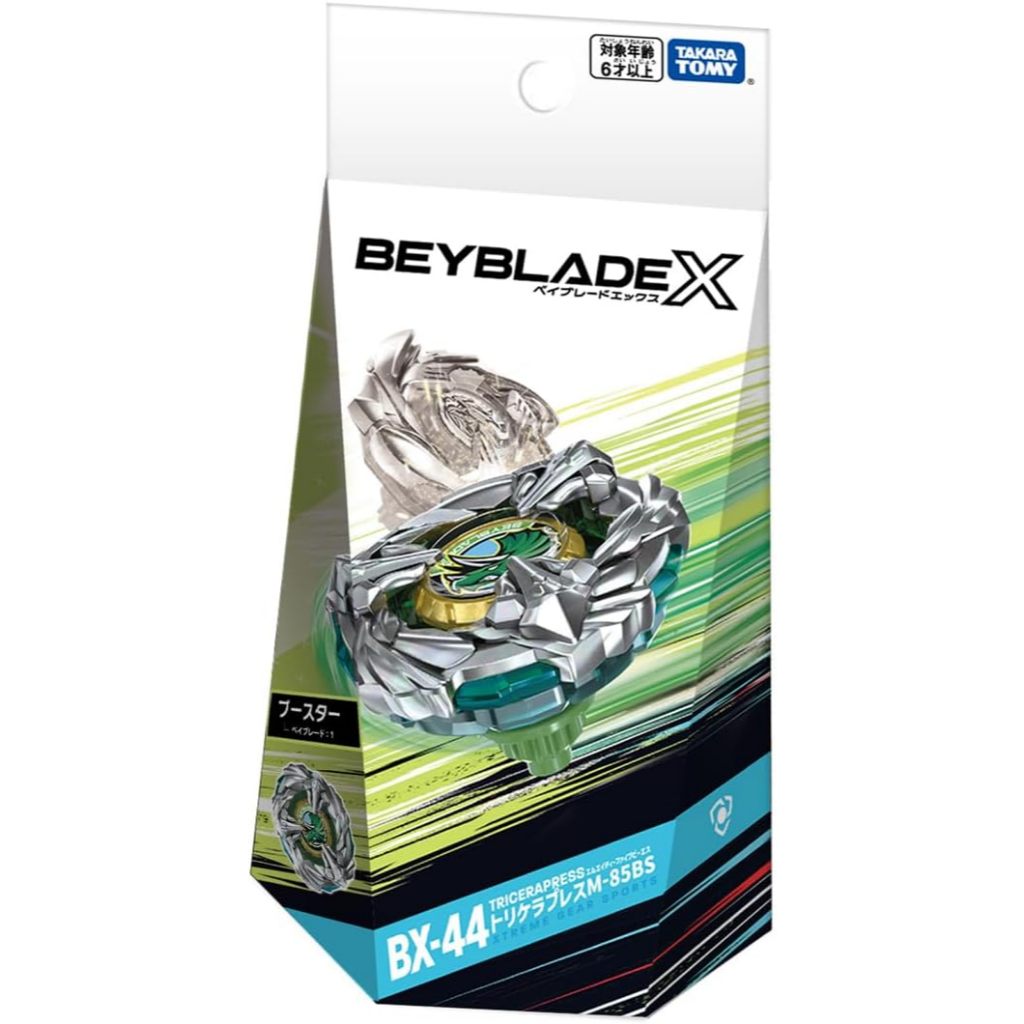 [พร้อมส่ง] BEYBLADE X BX-44 Booster Tricera Press M-85BS