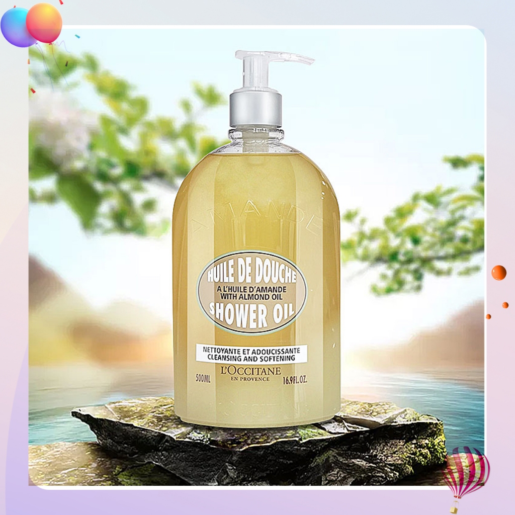 ล็อกซิทาน ออยล์อาบน้ำ L'OCCITANE Almond Shower Oil 500ml อัลมอนด์ ชาวเวอร์