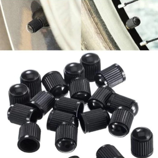 [พร้อมส่ง] ฝาจุ๊บลมยาง ฝาจุกลมยาง ใส่ได้ทั้งรถยนต์ และ มอเตอร์ไซต์ ฝาจุ๊กลมรถยนต์ ฝาจุกลม จุกลม พลาสติก สีดำราคา/10ชิ้น - รูปที่ 2