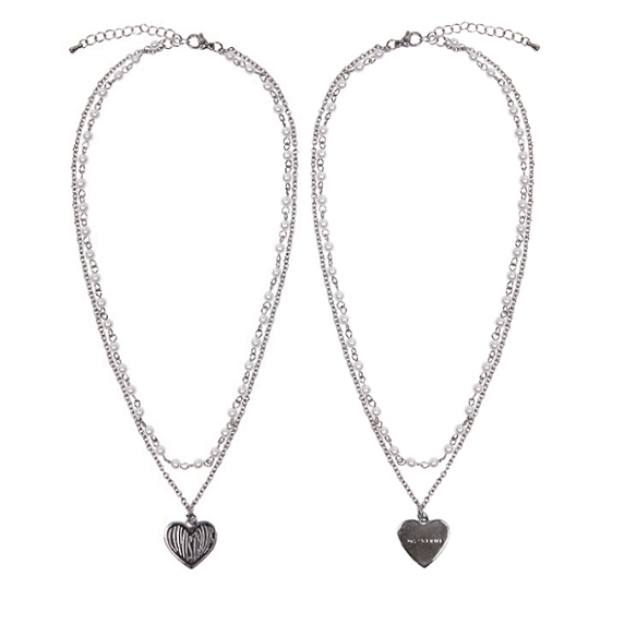 LUVISTRUE / Luv Is True (CH Luv Necklace Silver, In Pearls Choker Silver)