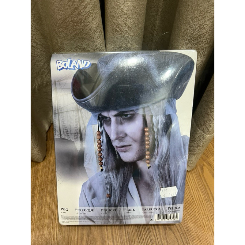 วิคผมหมวกโจรสลัด Hat Wig (Pirate)